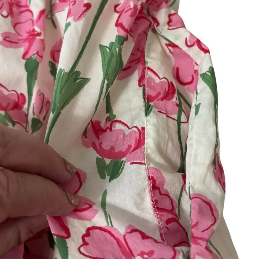 Entro Naturally Chic Floral Print mini dress size XL - Picture 6 of 9